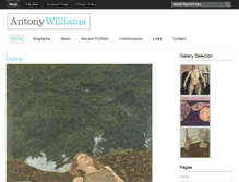 Tablet Screenshot of antony-williams.com